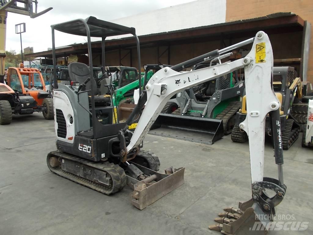 Bobcat E20 Εκσκαφάκι (διαβολάκι) < 7t