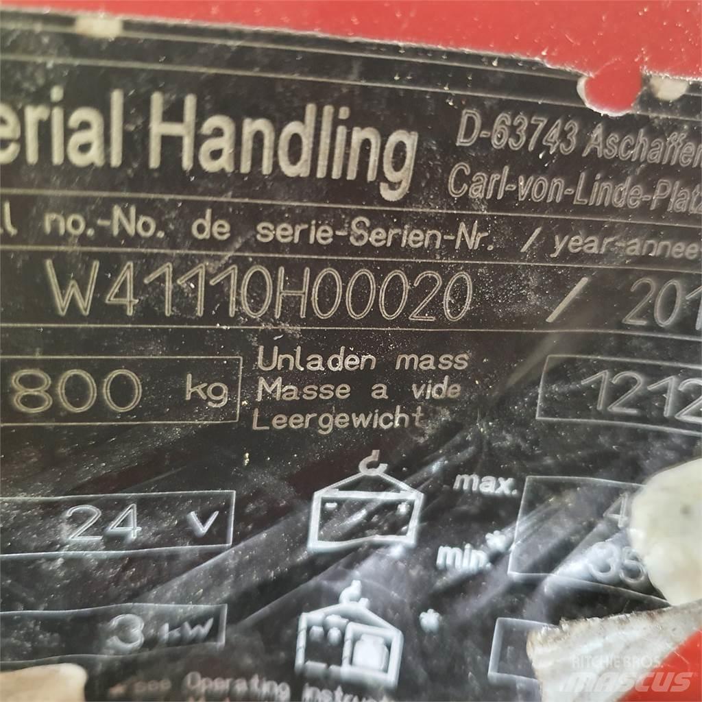 Linde V08-02 Περονοφόρο ανυψωτικό συλλογής παραγγελιών μεσαίου ύψους