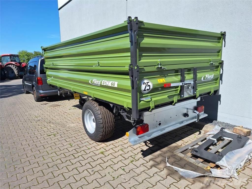 Fliegl EDK 60 FOX Ανατρεπόμενες ρυμούλκες