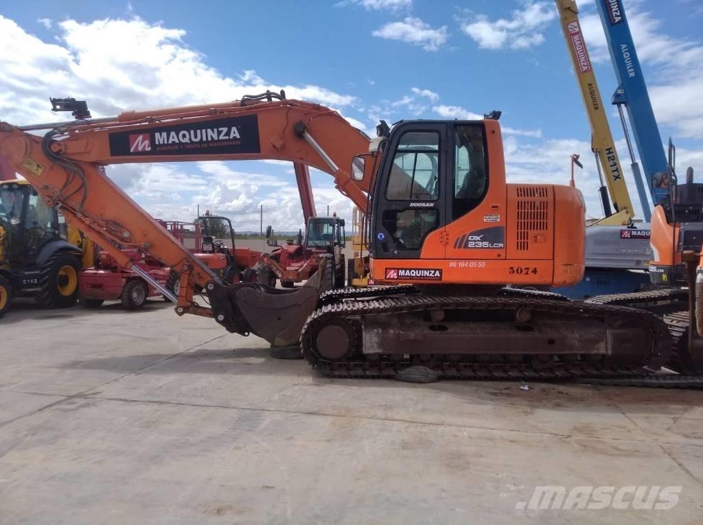 Doosan DX 235 LCR Εκσκαφείς με ερπύστριες