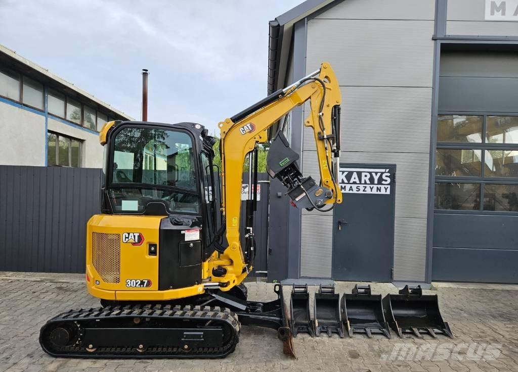 CAT 302.7 CR Εκσκαφάκι (διαβολάκι) < 7t
