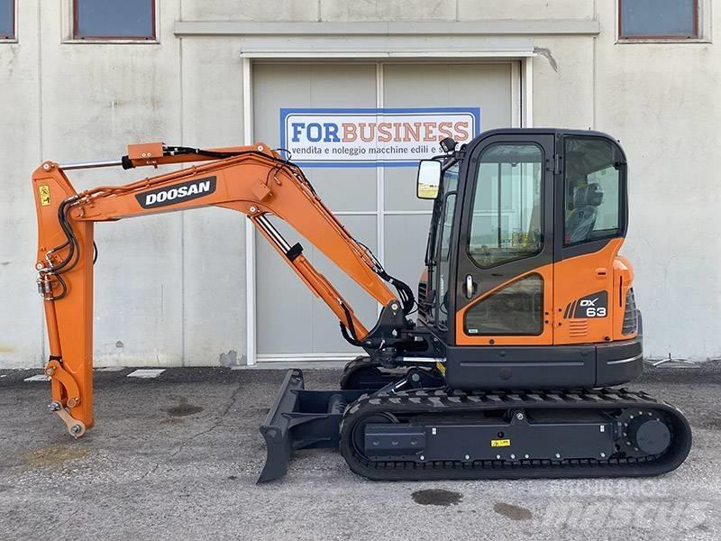 Doosan DX 63-3 Εκσκαφάκι (διαβολάκι) < 7t