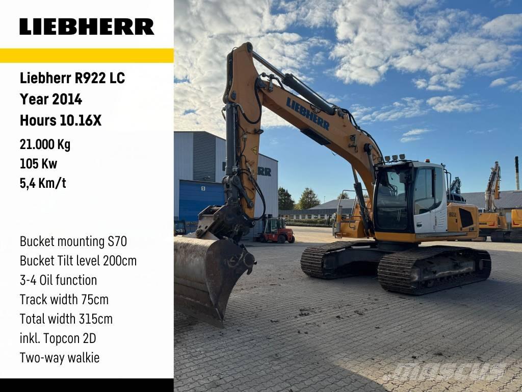 Liebherr R 922 Εκσκαφείς με ερπύστριες