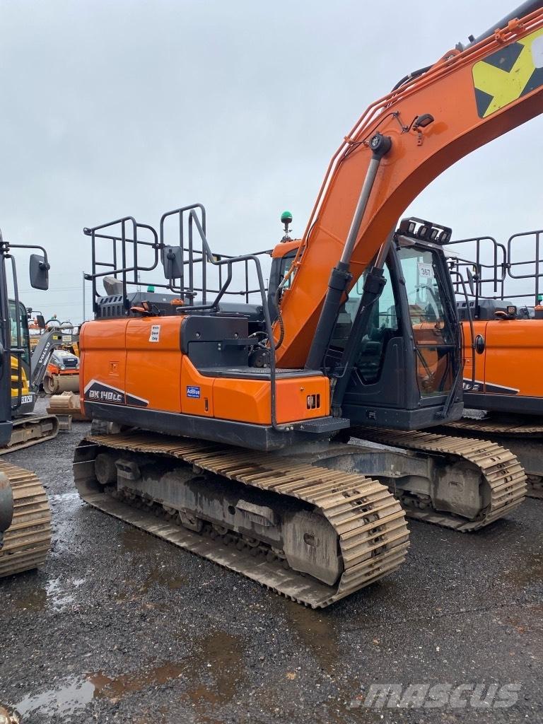 Doosan DX 140 LC Εκσκαφείς με ερπύστριες