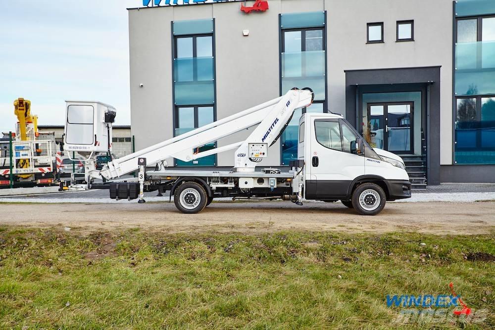 Multitel MT 182 EX Εναέριες πλατφόρμες τοποθετημένες σε φορτηγό