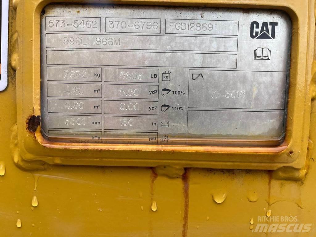 CAT 966 XE Φορτωτές με λάστιχα (Τροχοφόροι)