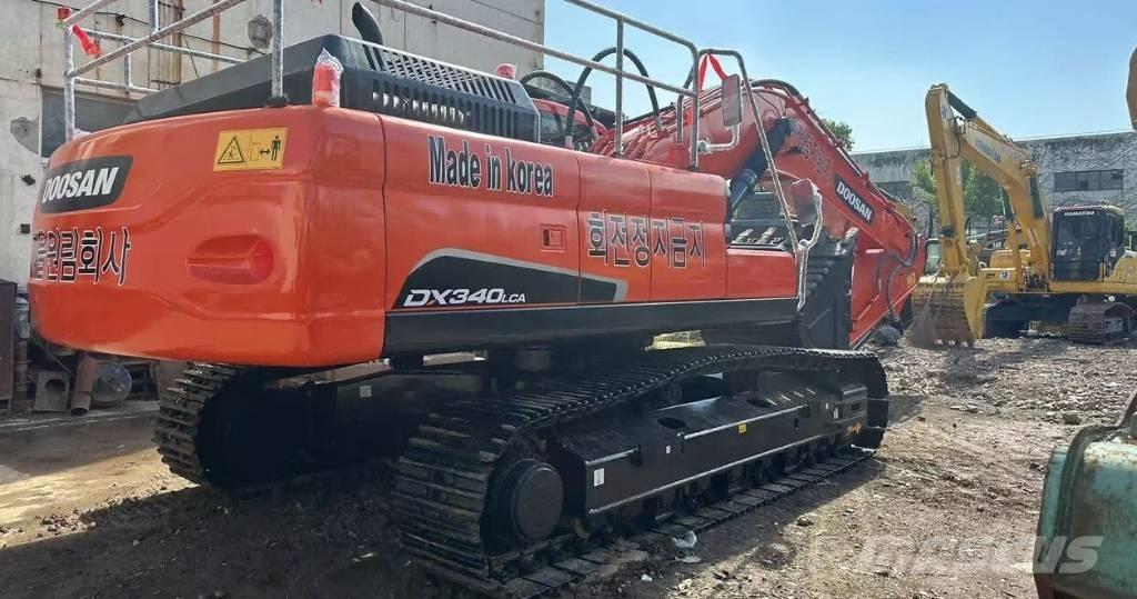 Doosan DX340 Εκσκαφείς με ερπύστριες