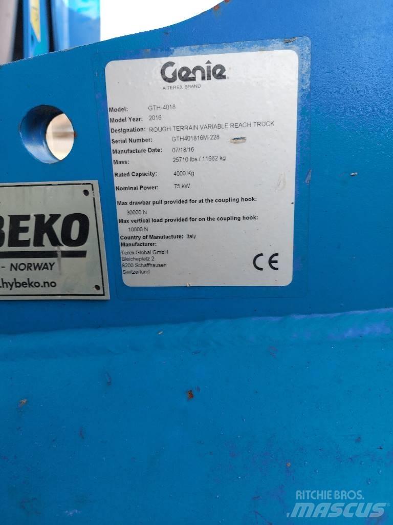 Genie GTH 4018 Τηλεσκοπικοί ανυψωτές