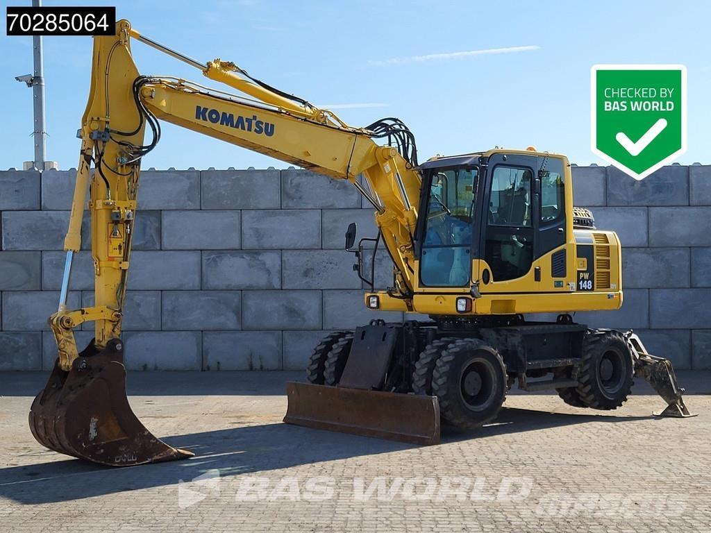 Komatsu PW148 -8 Εκσκαφείς με τροχούς - λάστιχα