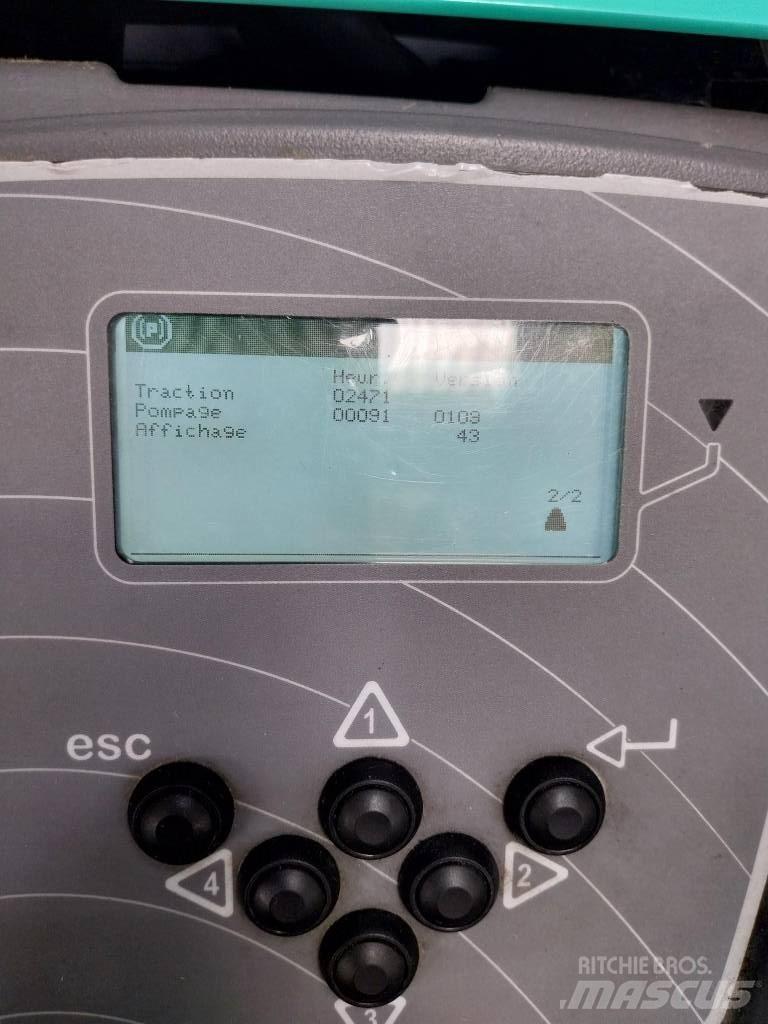 Mitsubishi SBV 16 N Ηλεκτρικά παλετοφόρα με ιστό