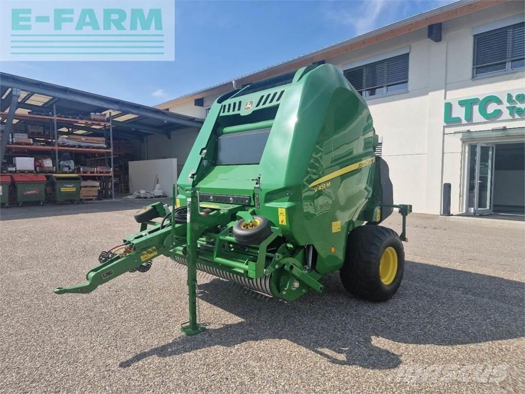 John Deere V451M Πρέσες τετράγωνων δεμάτων