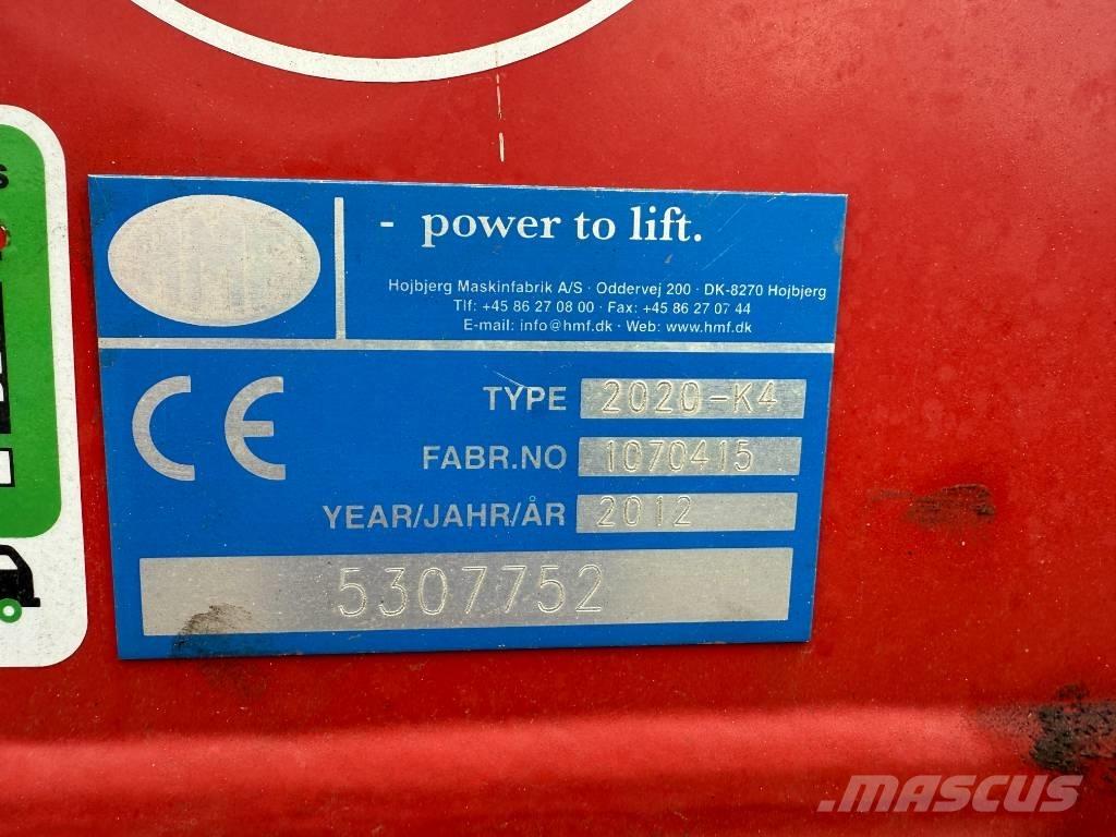 HMF 2020 K4 årg 2012 Γερανοί φορτωτές
