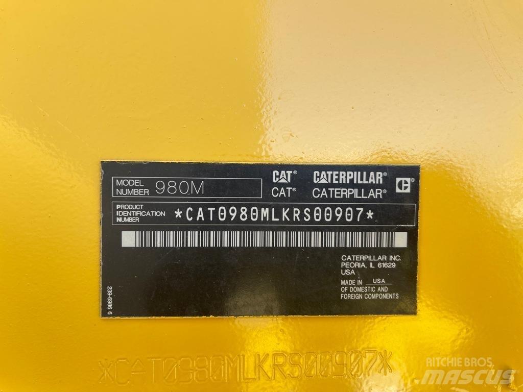 CAT 980M Φορτωτές με λάστιχα (Τροχοφόροι)