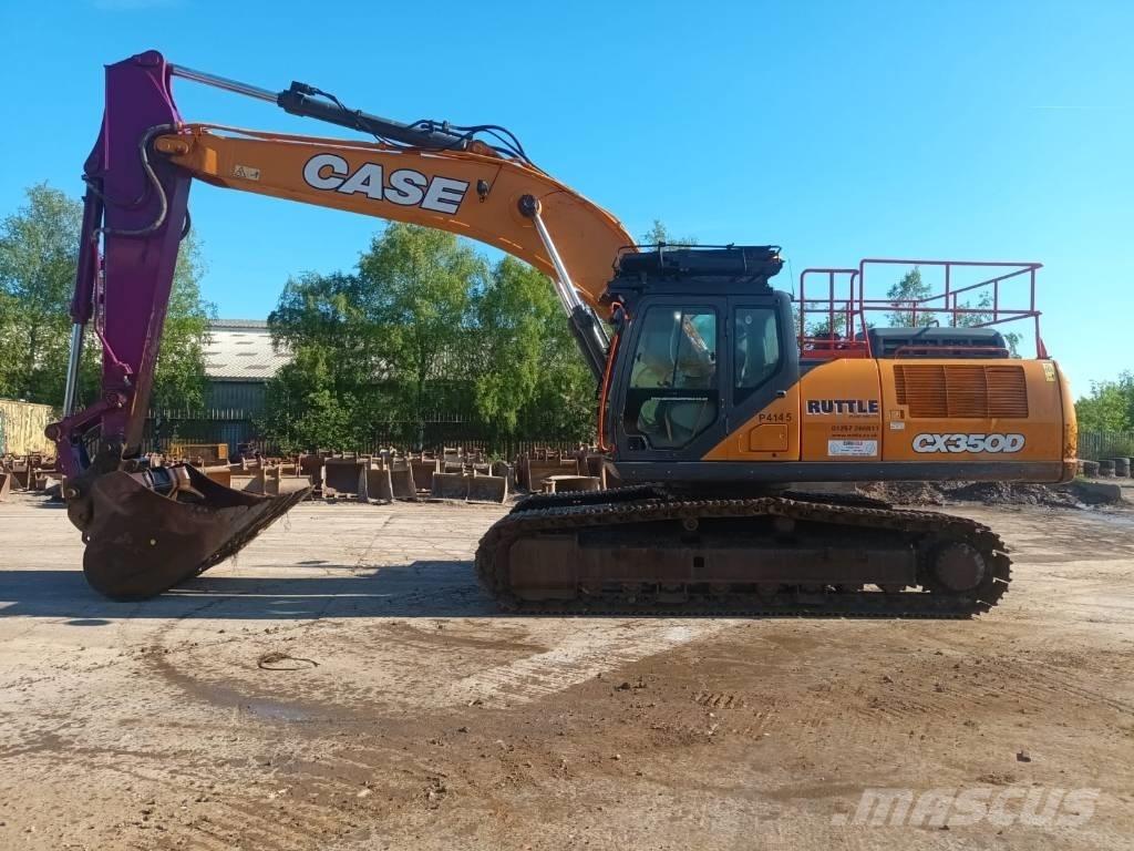 CASE CX350D Εκσκαφείς με ερπύστριες