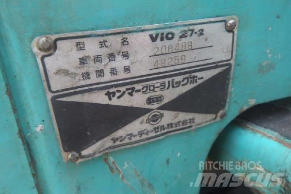 Yanmar VIO27-2 Εκσκαφάκι (διαβολάκι) < 7t