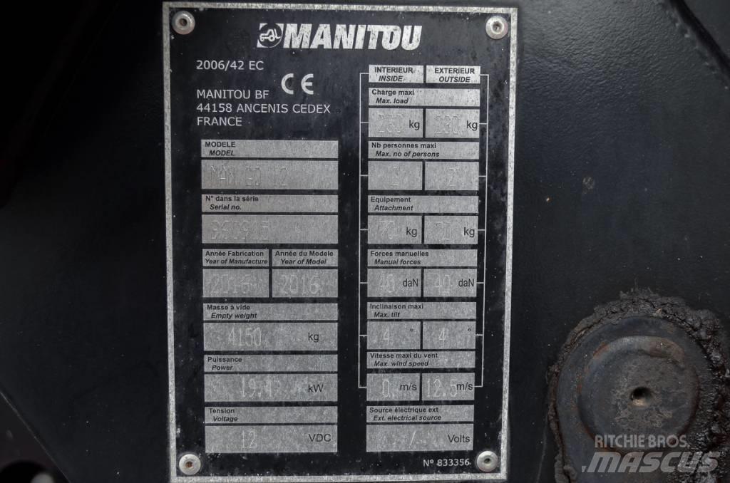Manitou ManGo 12 Ανυψωτήρες με αρθρωτό βραχίονα