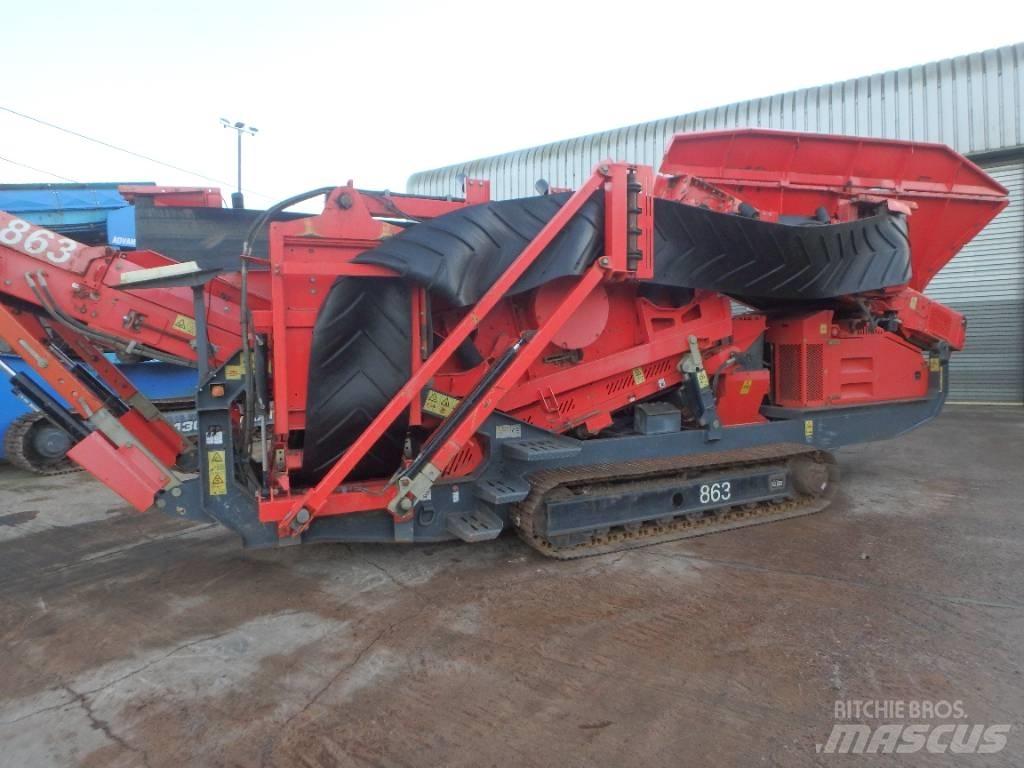 Terex Finlay 863 Κινητές μηχανές κοσκινίσματος