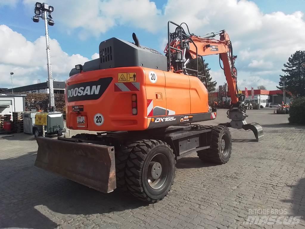 Doosan DX 165 W-5 Εκσκαφείς με τροχούς - λάστιχα