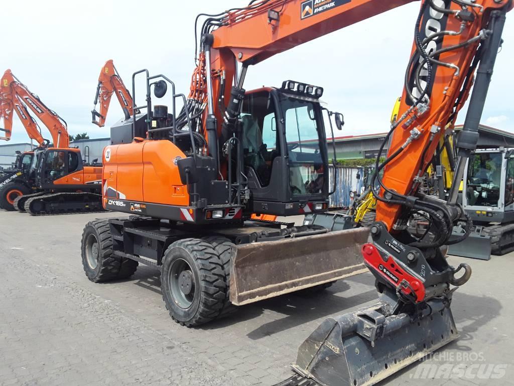 Doosan DX 165 W-5 Εκσκαφείς με τροχούς - λάστιχα