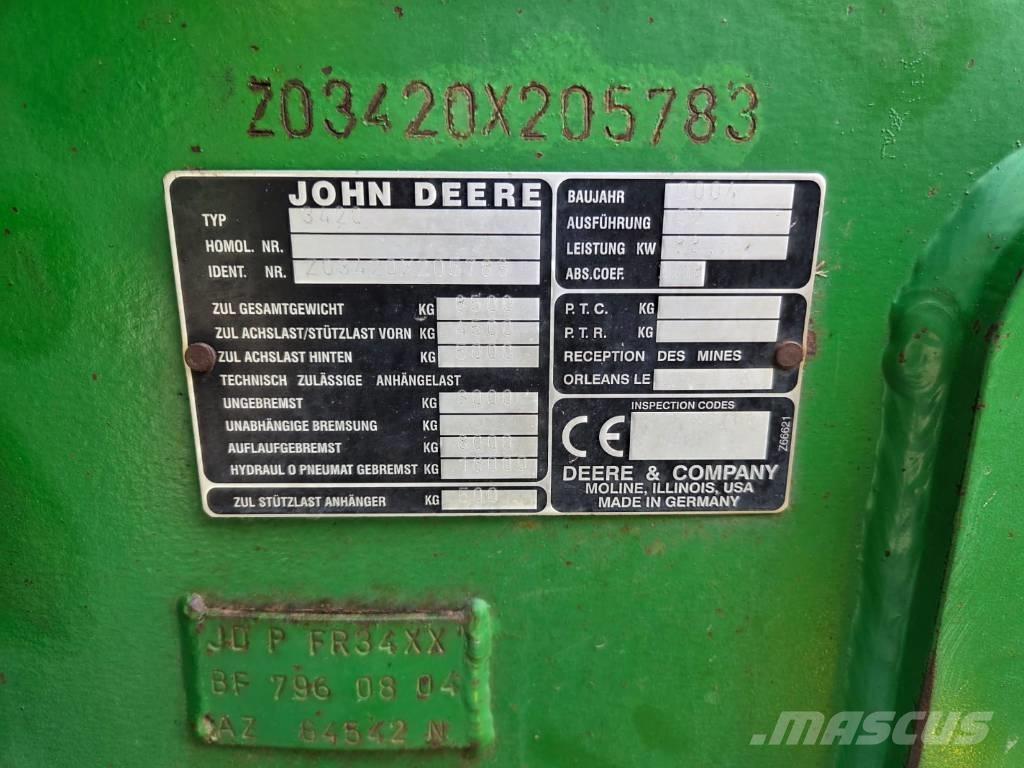 John Deere 3420 Συστήματα τηλεχειρισμού για τη γεωργία