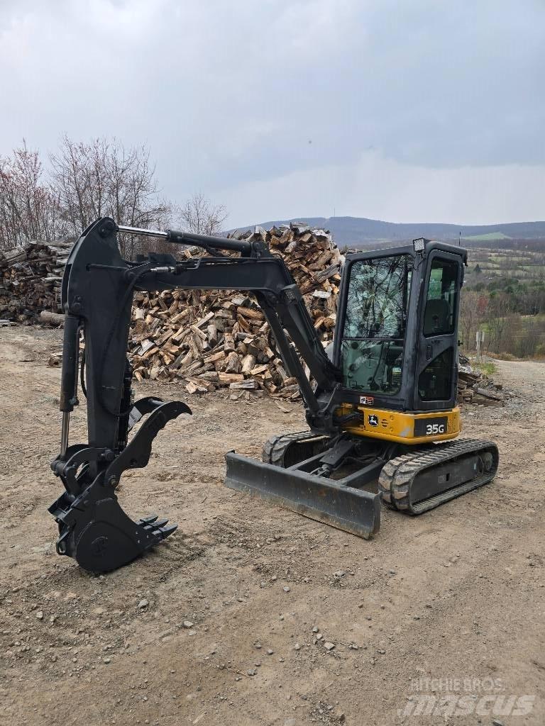 DEERE 35G Εκσκαφάκι (διαβολάκι) < 7t