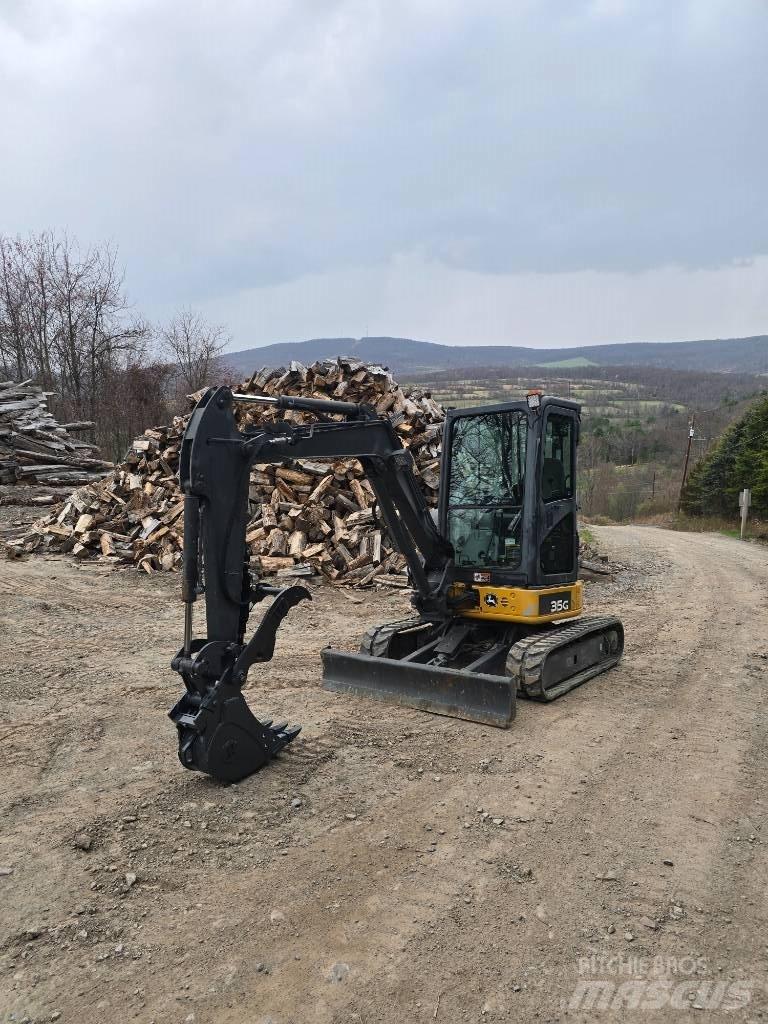 DEERE 35G Εκσκαφάκι (διαβολάκι) < 7t