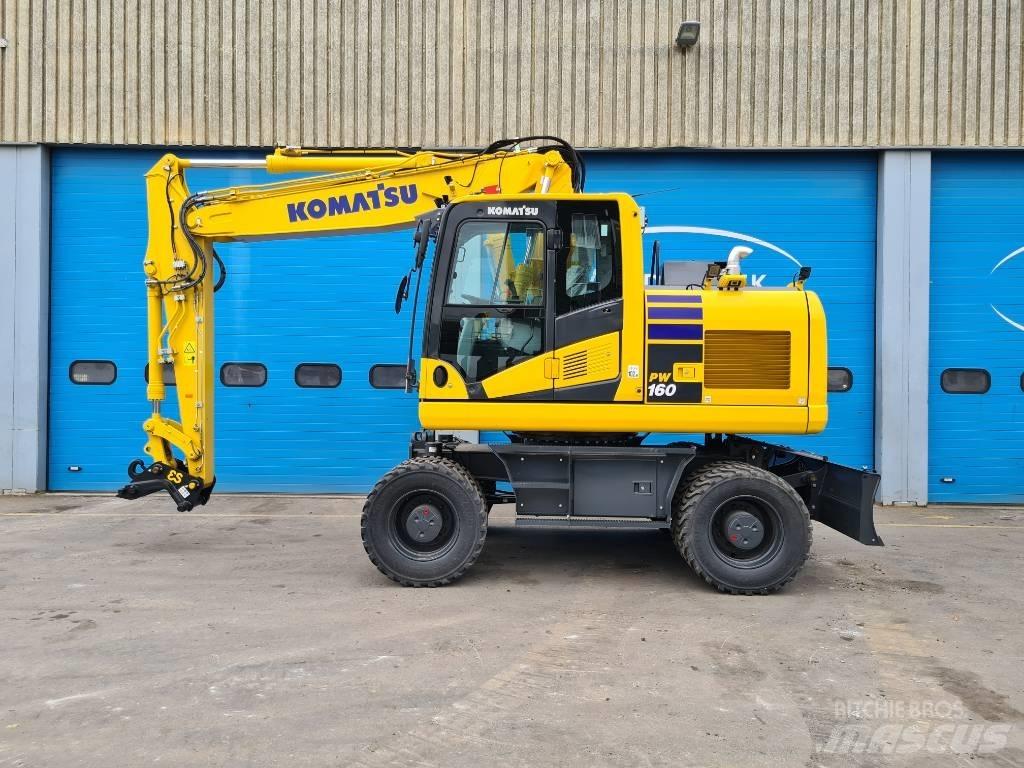 Komatsu PC 160 LC Εκσκαφείς με ερπύστριες