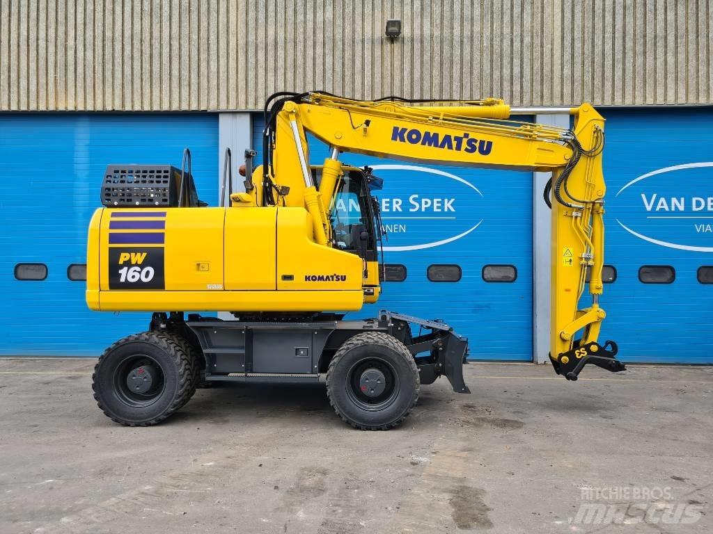 Komatsu PC 160 LC Εκσκαφείς με ερπύστριες