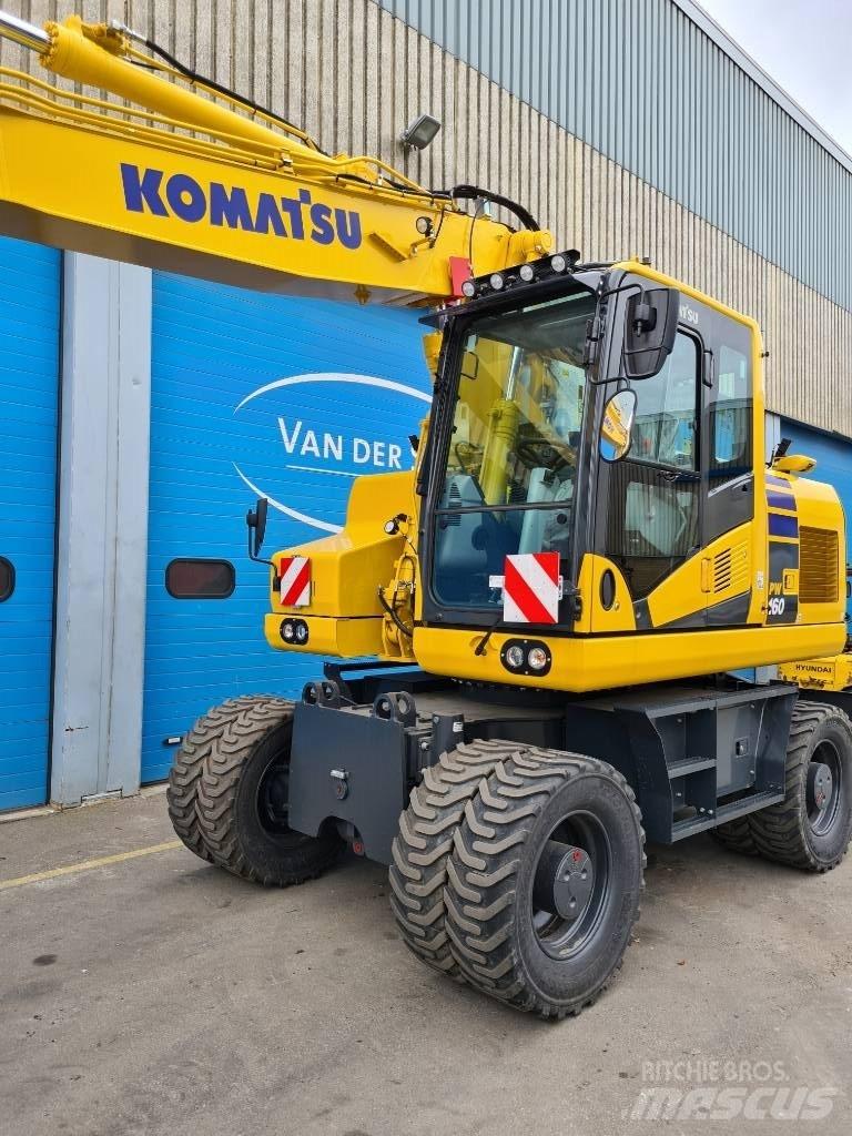 Komatsu PC 160 LC Εκσκαφείς με ερπύστριες