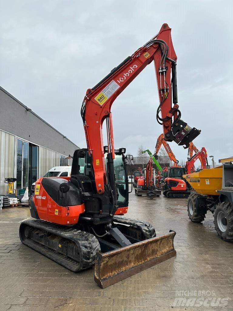 Kubota KX 080-4 Μίνι εκσκαφείς 7t - 12t
