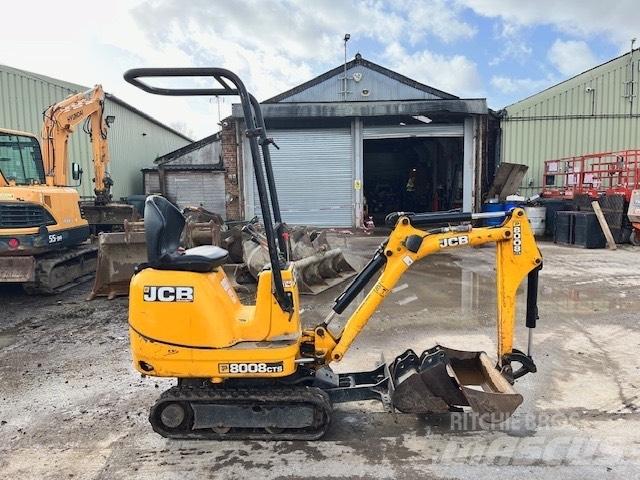 JCB 8008 CTS Εκσκαφάκι (διαβολάκι) < 7t