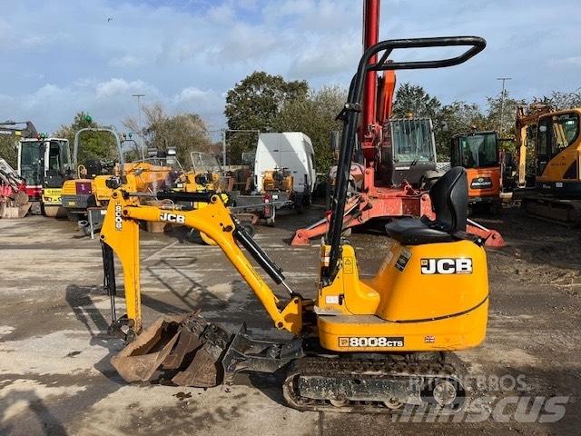 JCB 8008 CTS Εκσκαφάκι (διαβολάκι) < 7t