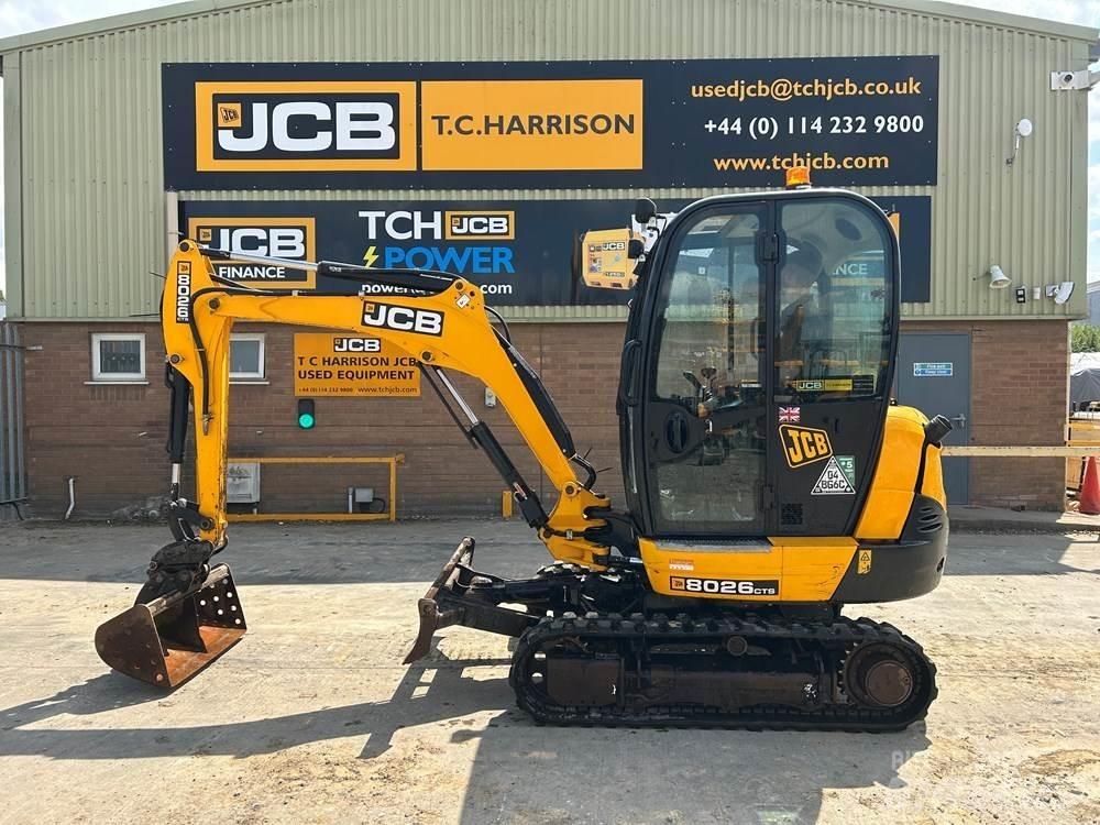 JCB 8026 CTS Εκσκαφάκι (διαβολάκι) < 7t