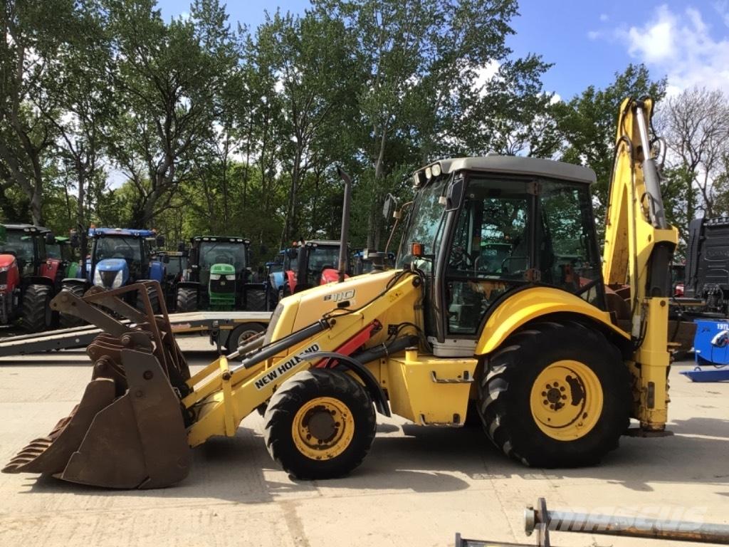 New Holland B 110 Εκσκαφείς Φορτωτές τύπου JCB