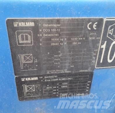 Kalmar DCG1700-12, Μηχανές χειρισμού εμπορευματοκιβωτίων
