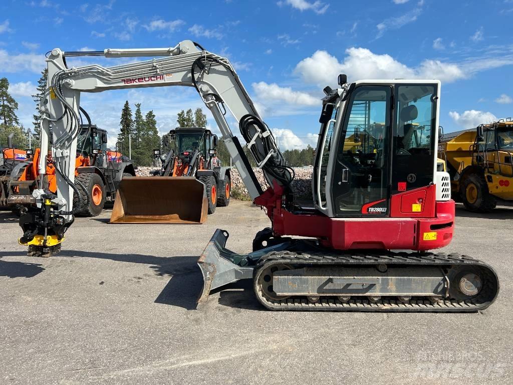 Takeuchi TB280FR Μίνι εκσκαφείς 7t - 12t