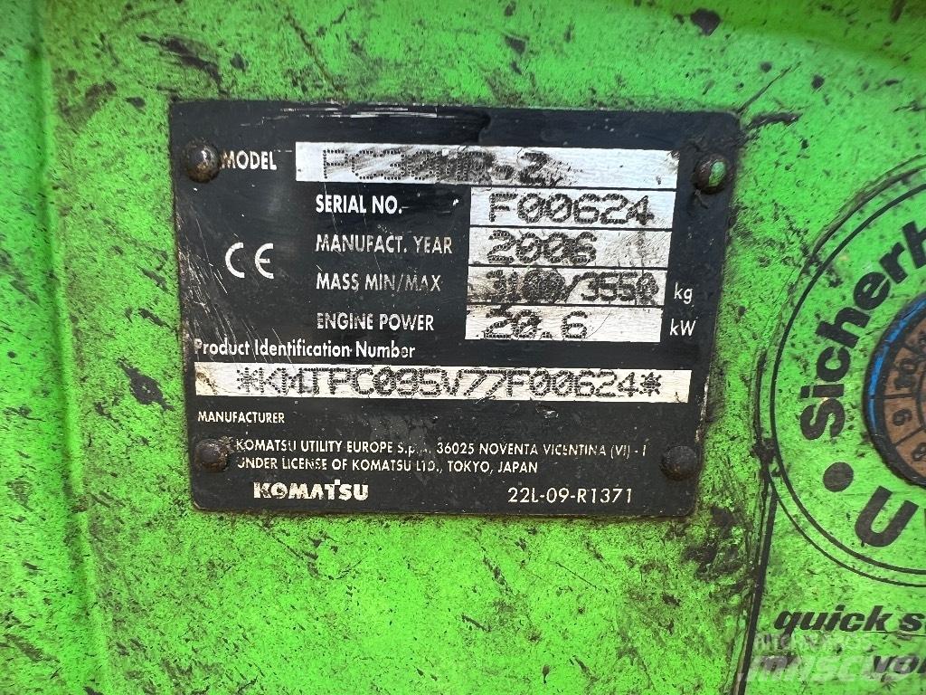 Komatsu PC 30 MR-2 Εκσκαφάκι (διαβολάκι) < 7t