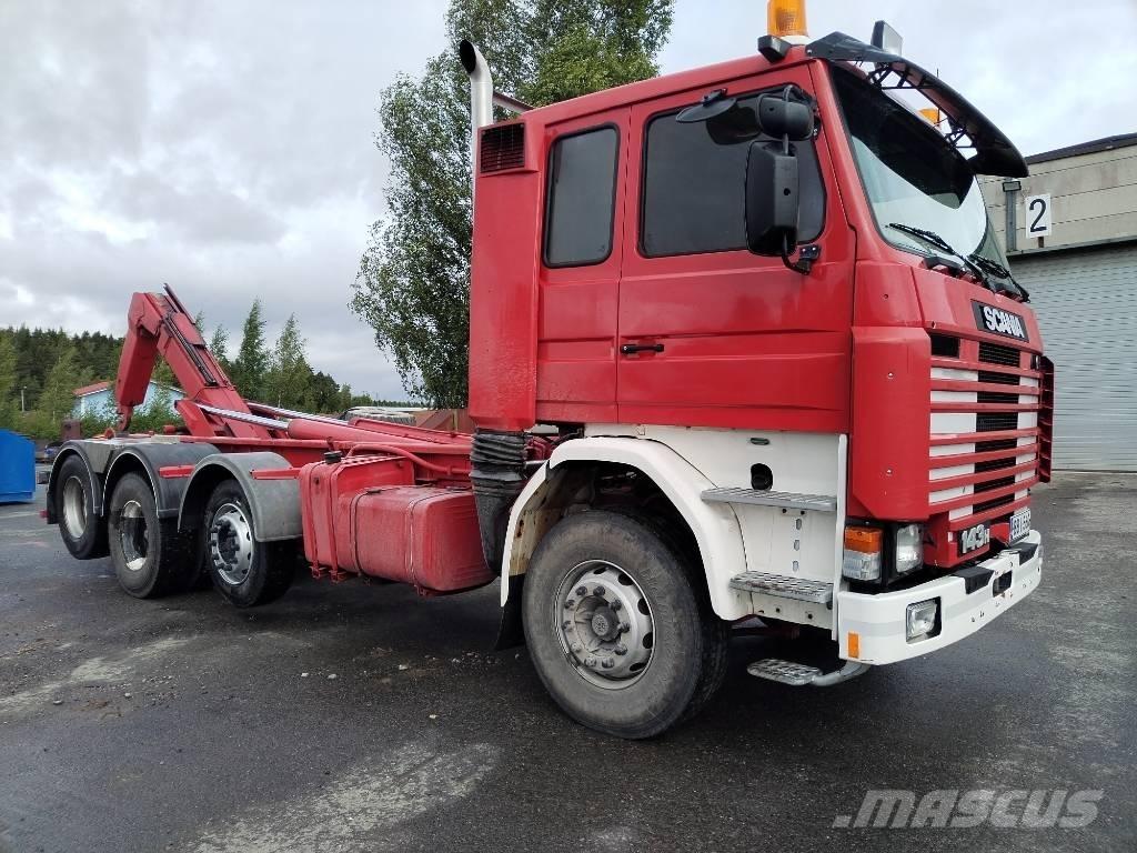 Scania 143 H Φορτηγά ανατροπή με γάντζο