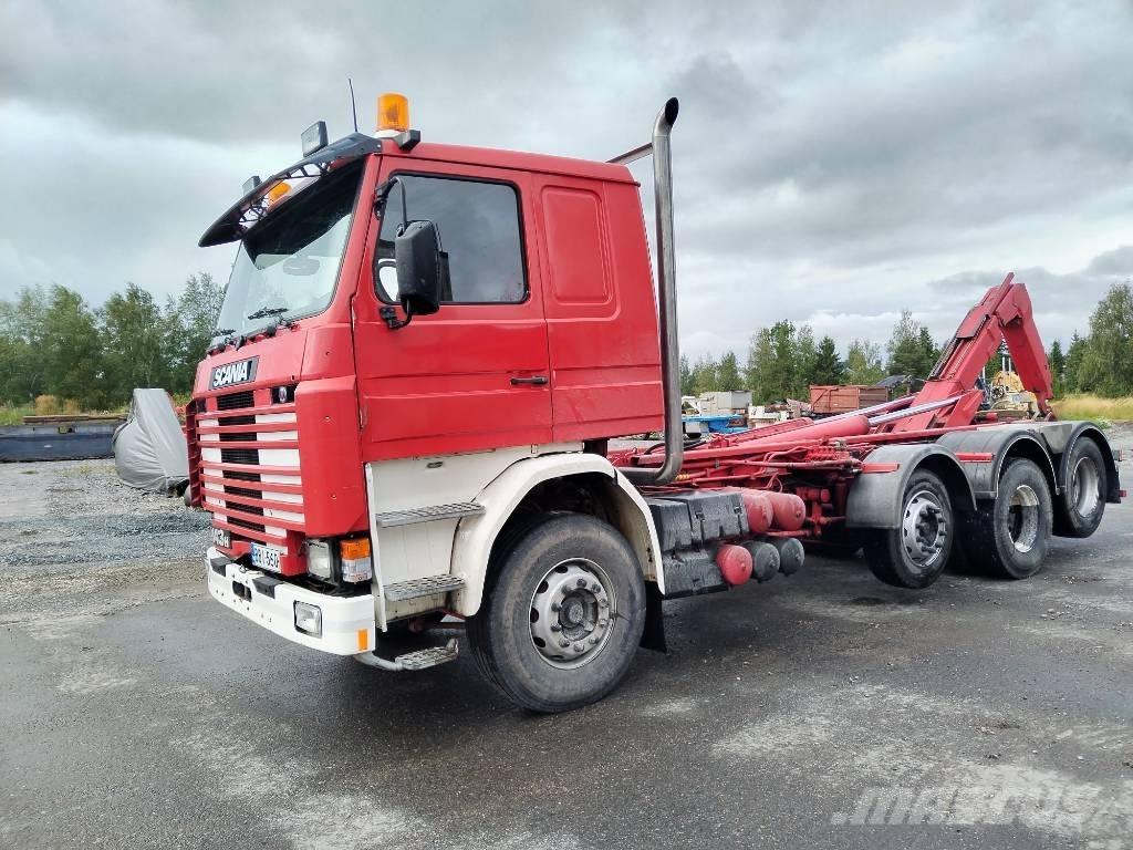 Scania 143 H Φορτηγά ανατροπή με γάντζο