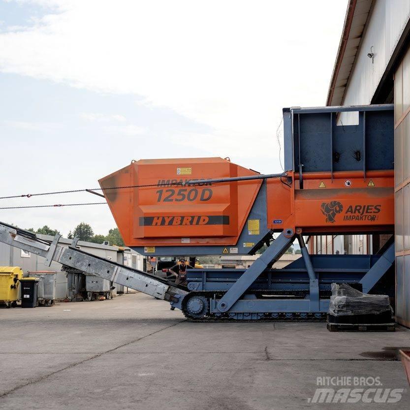Arjes IMPAKTOR 1250 Τεμαχιστές αποβλήτων