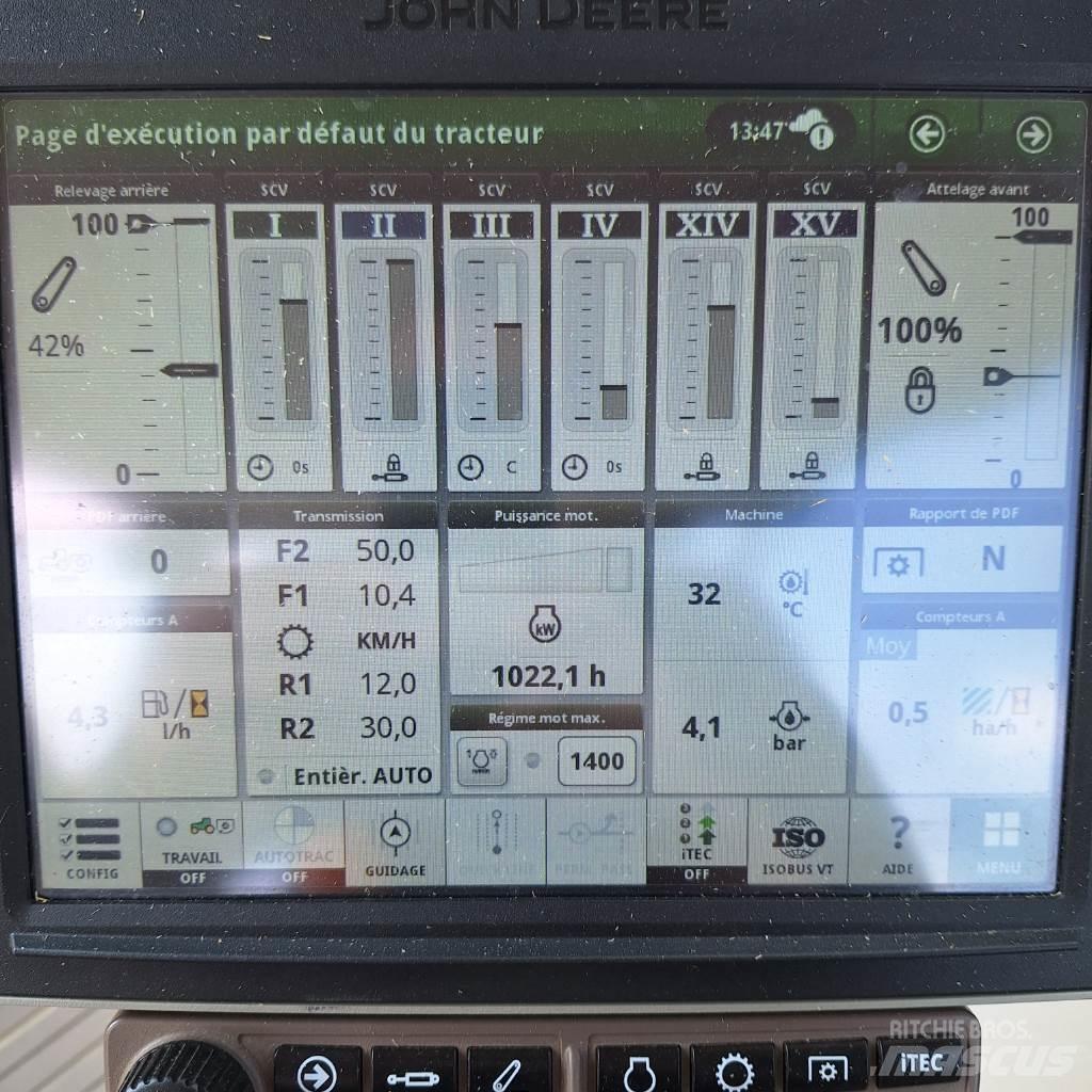 John Deere 6R155 Τρακτέρ
