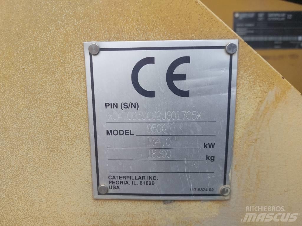 CAT 950G Φορτωτές με λάστιχα (Τροχοφόροι)