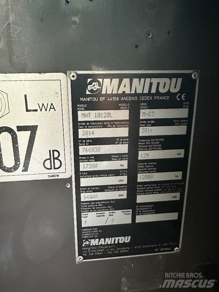 Manitou MHT 10120 L Τηλεσκοπικοί ανυψωτές