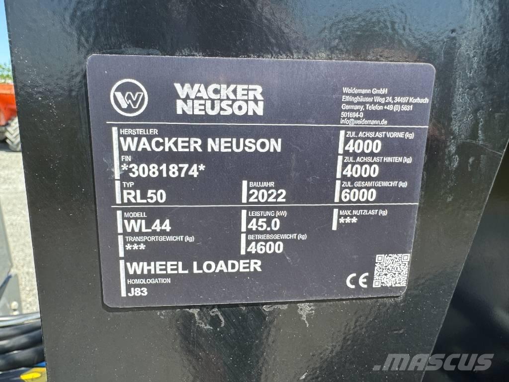 Wacker Neuson WL44 Φορτωτές με λάστιχα (Τροχοφόροι)