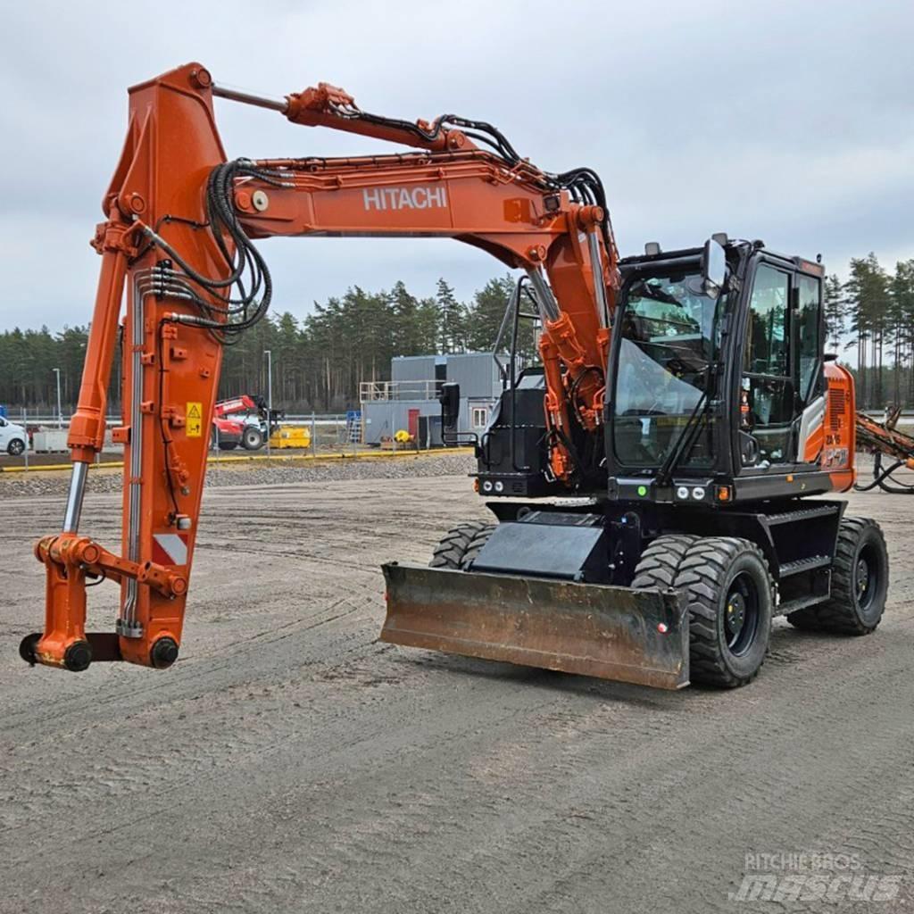 Hitachi ZX 135W Εκσκαφείς με τροχούς - λάστιχα
