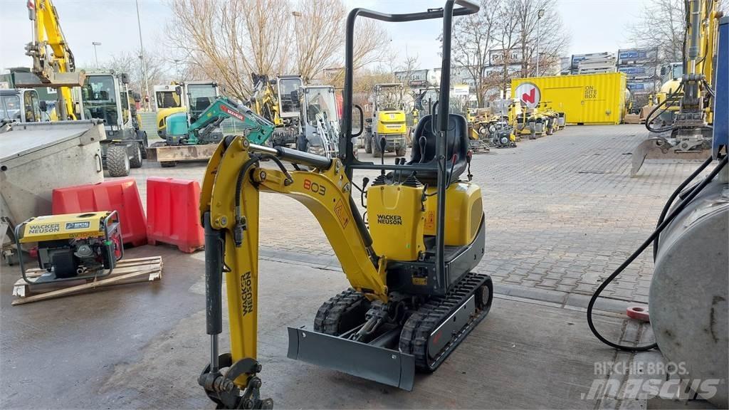 Wacker Neuson 803 Εκσκαφείς με ερπύστριες