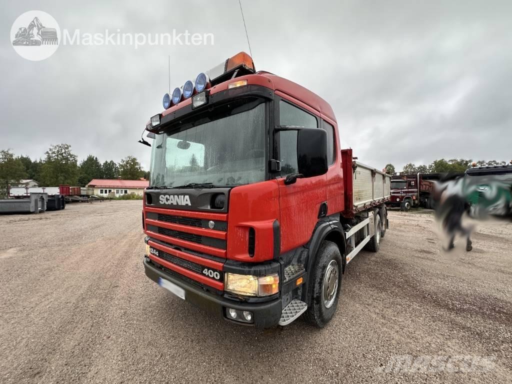 Scania 124 G 400 Φορτηγά Ανατροπή
