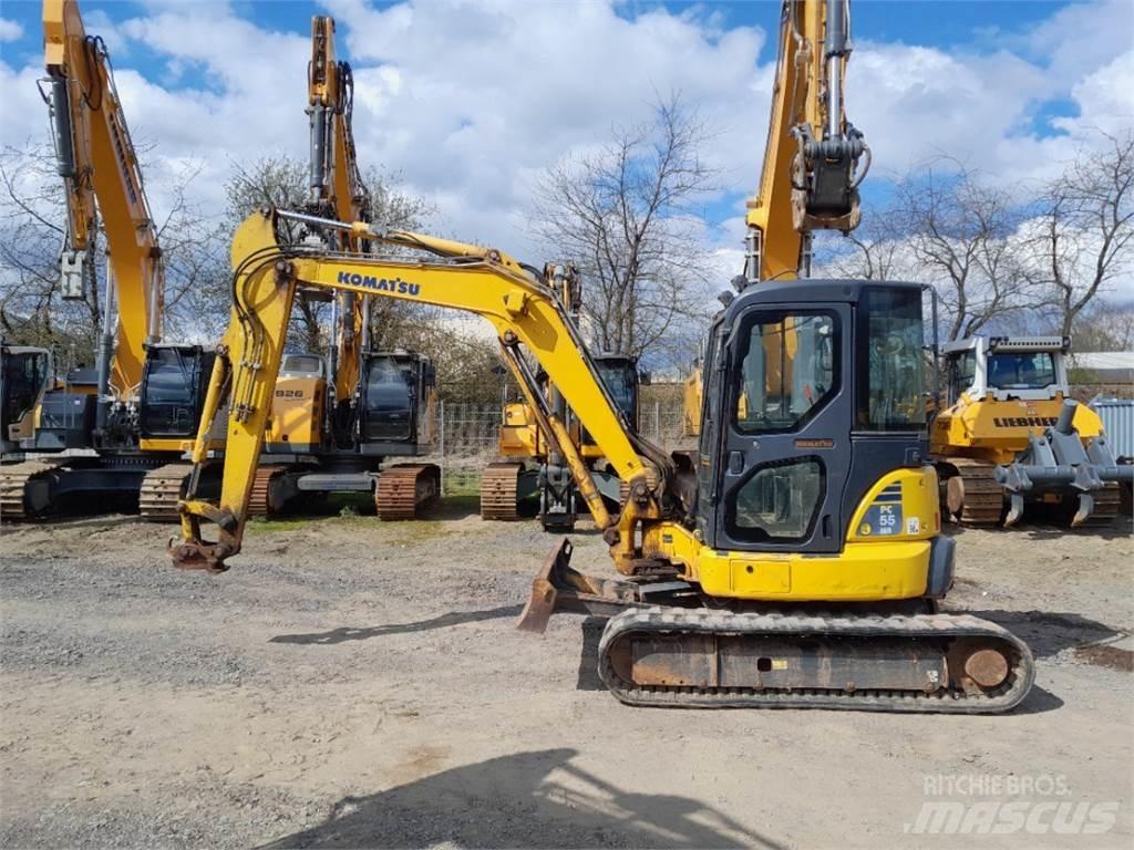 Komatsu PC55MR-3 Εκσκαφάκι (διαβολάκι) < 7t