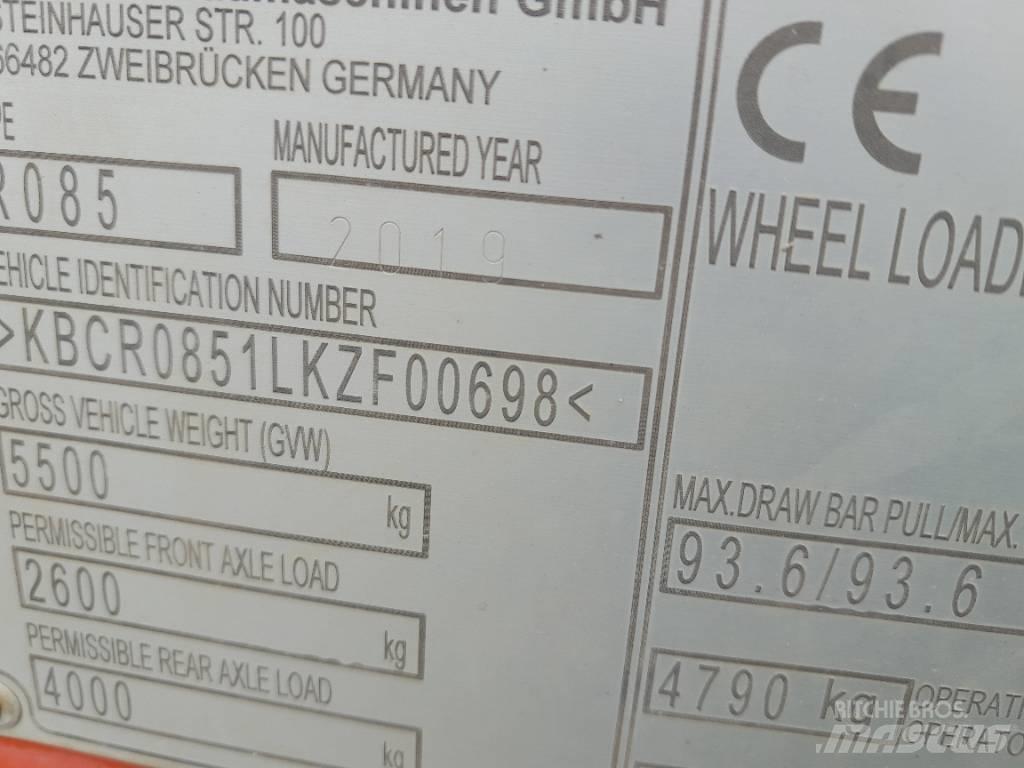Kubota R 085 Φορτωτές με λάστιχα (Τροχοφόροι)