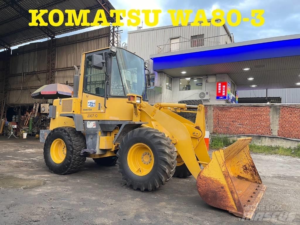 Komatsu WA80-3 Φορτωτές με λάστιχα (Τροχοφόροι)